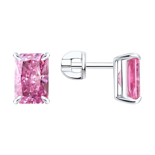 Серьги SOKOLOV - Серебро 925, Фианит (арт. 94027351)