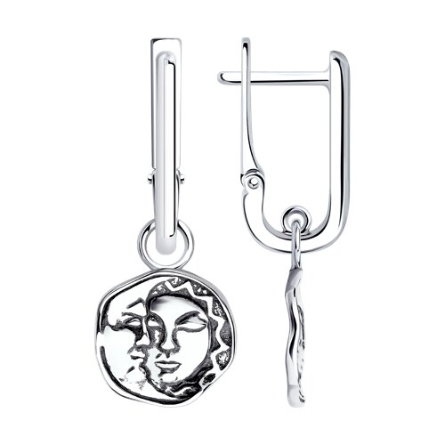 Серьги Diamant - Серебро 925 (арт. 95-121-01228-1)