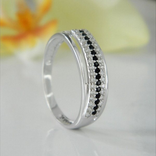 Кольцо Галатея - Серебро 925, Фианит (арт. 2026.2)