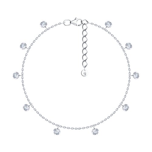 Браслет SOKOLOV - Серебро 925, Фианит (арт. 94051301)