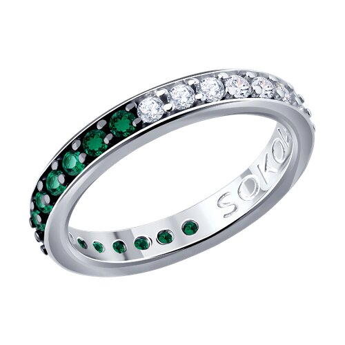 Кольцо SOKOLOV - Серебро 925, Фианит (арт. 94015014)