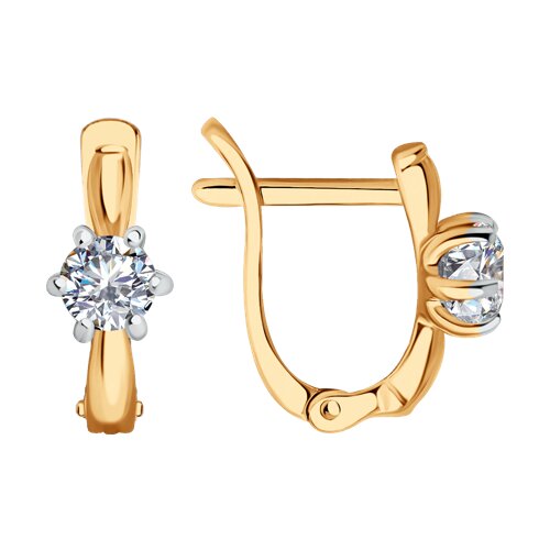 Серьги SOKOLOV - Серебро 925, Фианит (арт. 93022389)