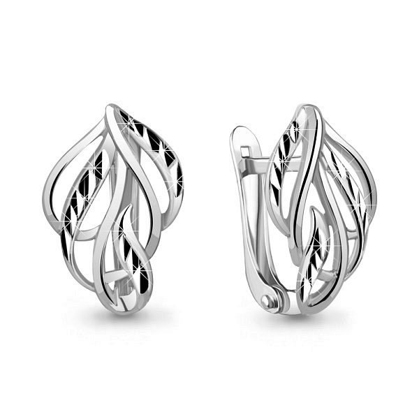 Серьги Аквамарин - Серебро 925 (арт. 31920.5)