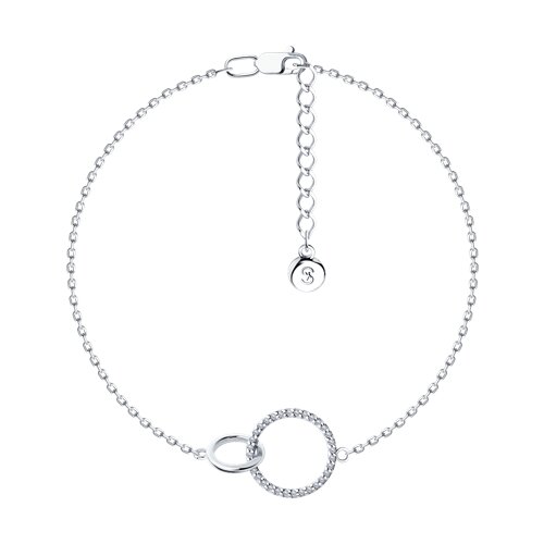 Браслет SOKOLOV - Серебро 925, Фианит (арт. 94050976)