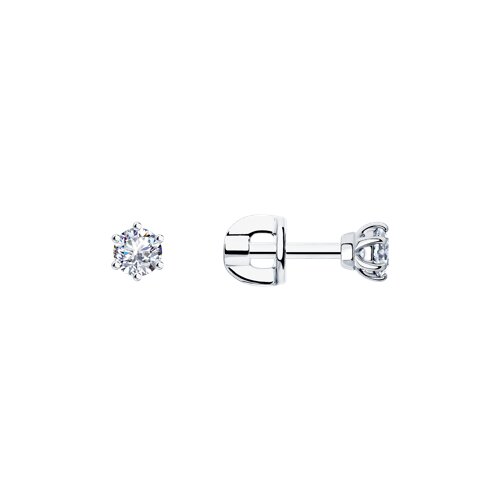 Серьги Diamant - Серебро 925, Фианит (арт. 94-122-01543-1)