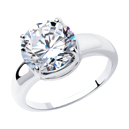 Кольцо SOKOLOV - Серебро 925, Фианит (арт. 94012073)