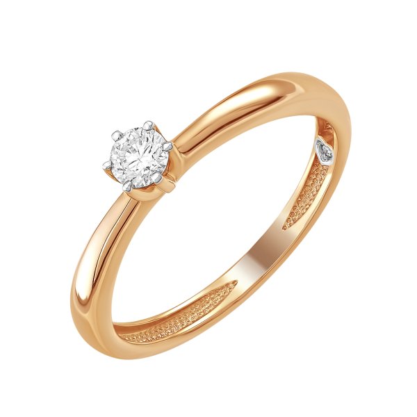 Кольцо ООО "Новый Бриллиант" - Золото 585, Бриллиант (арт. 113100169)