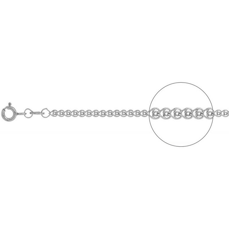 Цепочка Красцветмет - Серебро 925 (арт. НЦ22-087-3#0.35)