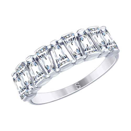 Кольцо SOKOLOV - Серебро 925, Фианит (арт. 94012644)