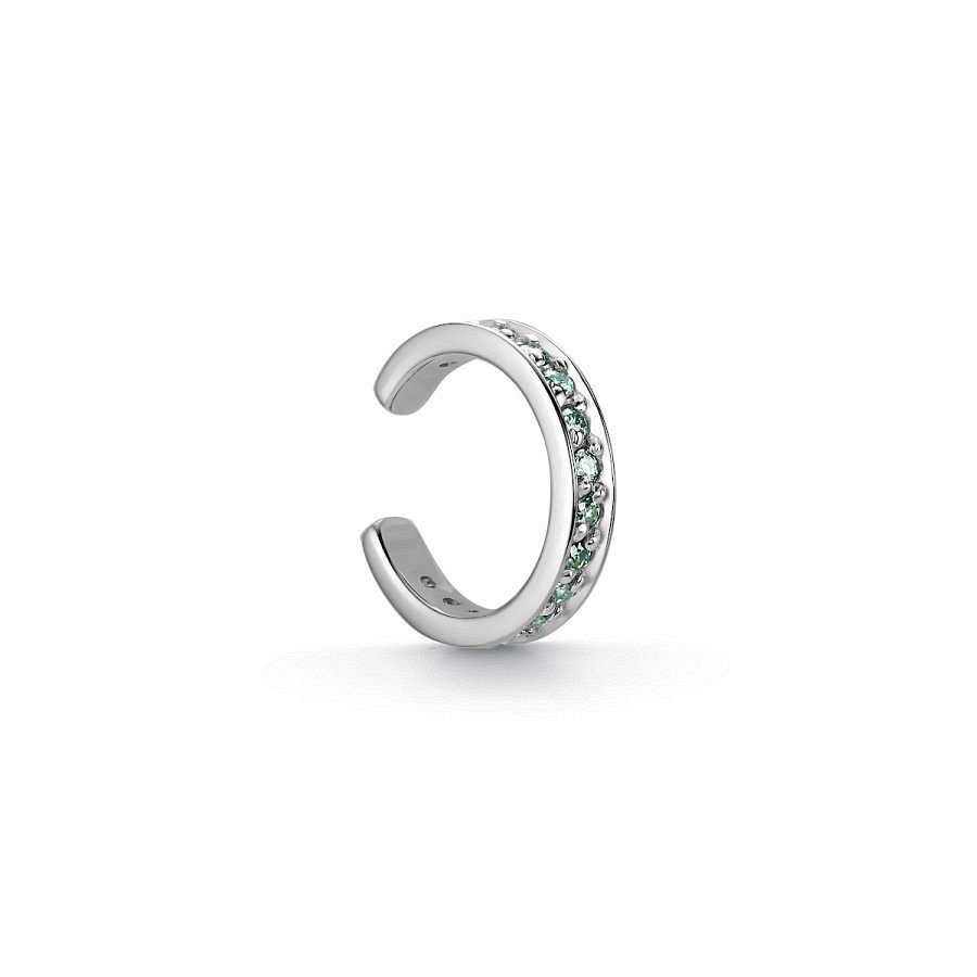 Серьга Дар - Серебро 925, Синтетический муассанит (арт. С-2817рс16139)