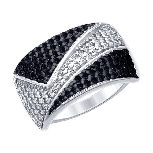 Кольцо SOKOLOV - Серебро 925, Фианит (арт. 94012393)