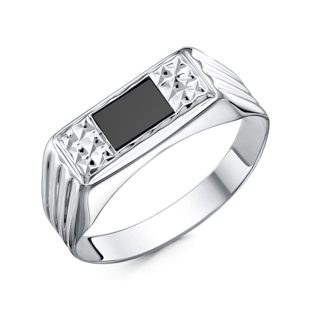 Кольцо Иллада - Серебро 925, Фианит (арт. с040171-1)