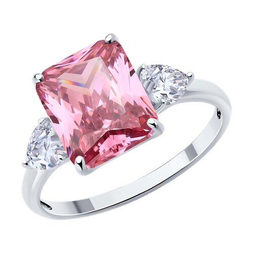 Кольцо SOKOLOV - Серебро 925, Фианит (арт. 94014220)