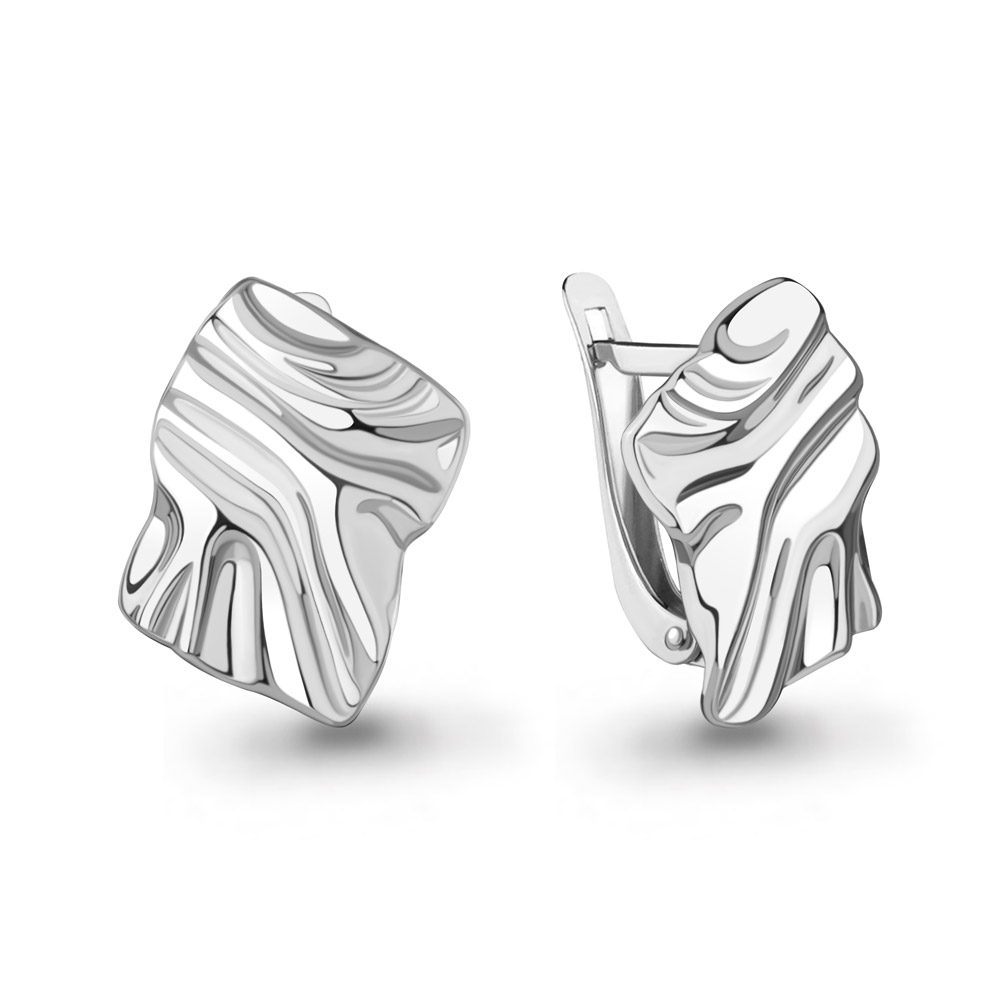 Серьги Аквамарин - Серебро 925 (арт. 34874.5)