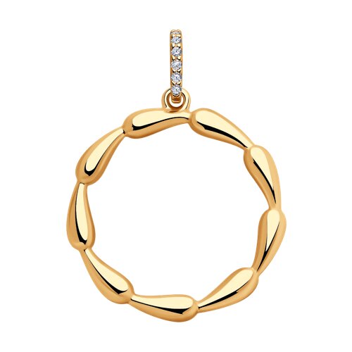 Подвеска Diamant - Серебро 925, Фианит (арт. 93-130-01887-1)