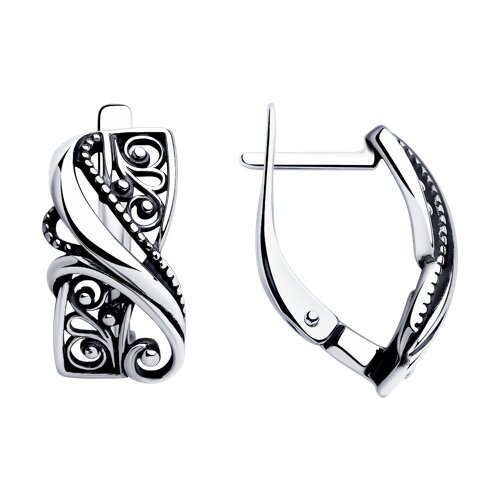 Серьги Diamant - Серебро 925 (арт. 95-120-01204-1)