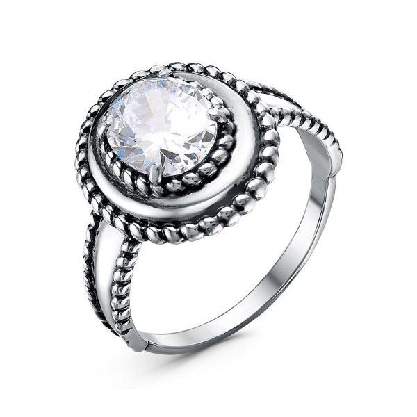 Кольцо Красная пресня - Серебро 925, Фианит (арт. 23814262)