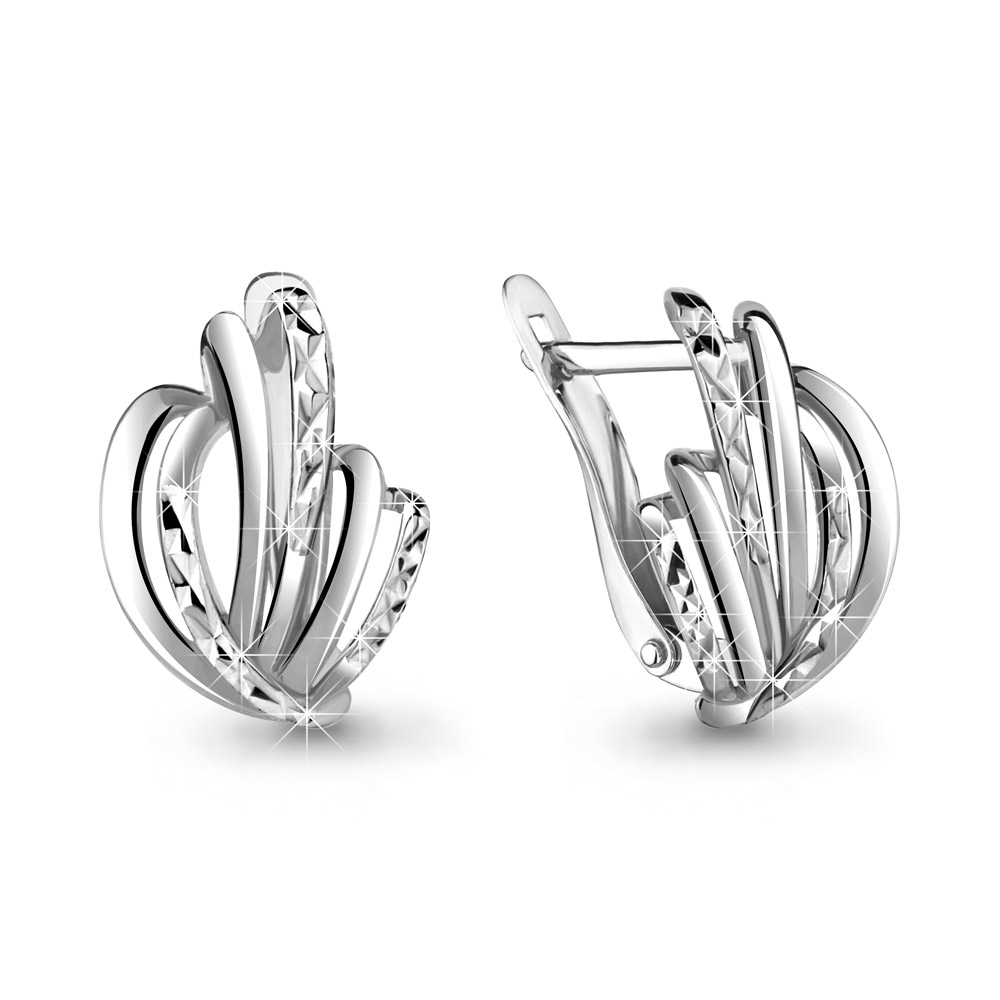 Серьги Аквамарин - Серебро 925 (арт. 31571.5)