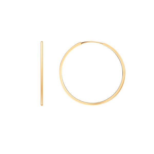 Серьги Атолл - Золото 585 (арт. 20771-40)