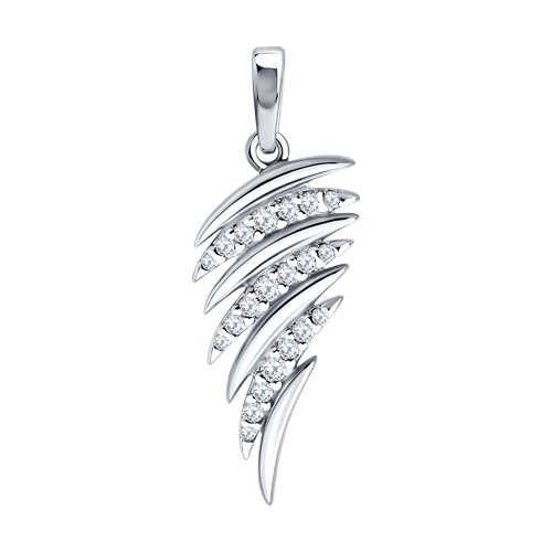 Подвеска Diamant - Серебро 925, Фианит (арт. 94-130-00521-1)