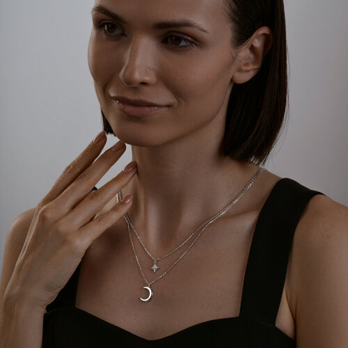 Колье SOKOLOV - Серебро 925, Фианит (арт. 94070690)