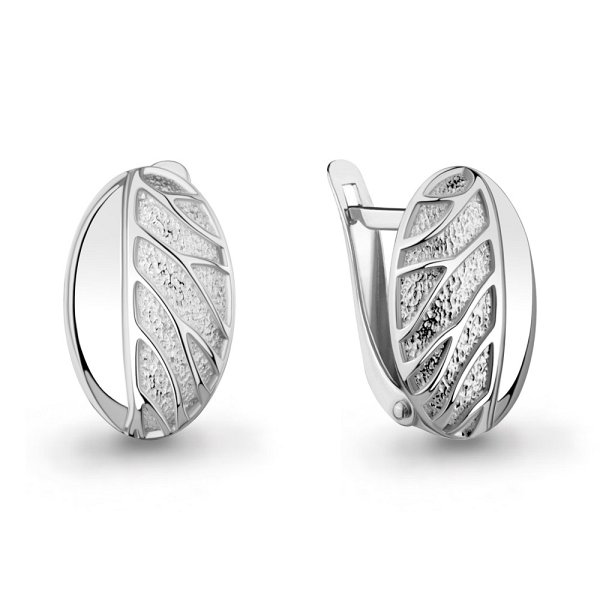 Серьги Аквамарин - Серебро 925 (арт. 34920.5)