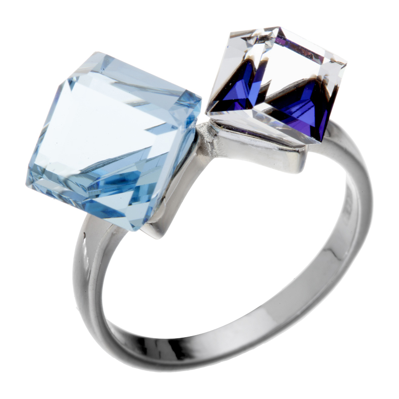 Кольцо Мастер Клио - Серебро 925, Swarovski (арт. 23К147045)