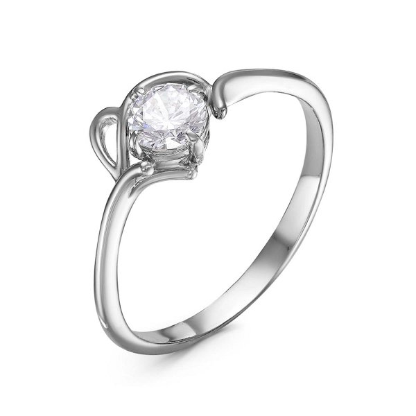 Кольцо Красная пресня - Серебро 925, Фианит (арт. 23811394Д)