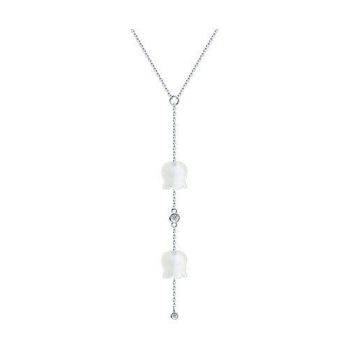 Колье Diamant - Серебро 925, Кварц, Фианит (арт. 94-370-01200-1)