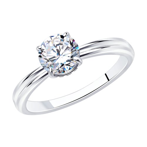 Кольцо SOKOLOV - Серебро 925, Фианит (арт. 94012810)