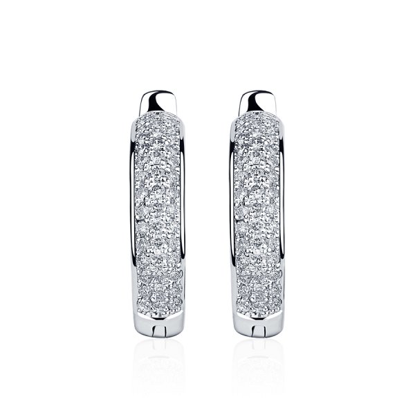 Серьги Platinum Lab. - Платина 950 (арт. ПС-030-04)