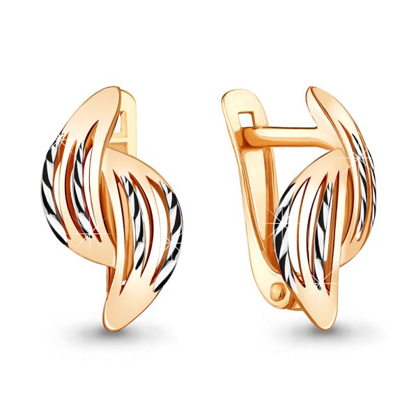 Серьги Аквамарин - Золото 585 (арт. 30620.1)