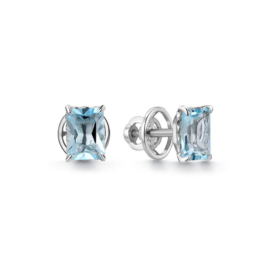 Серьги Дар - Серебро 925, Топаз (арт. С-52461рс402)