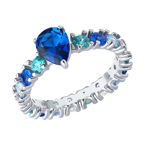 Кольцо SOKOLOV - Серебро 925, Фианит (арт. 94014404)