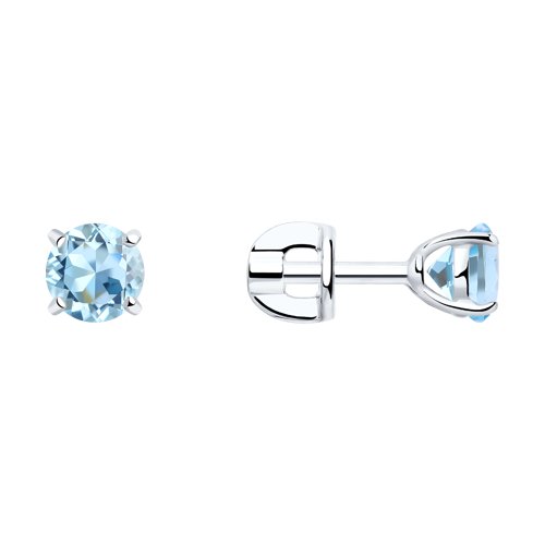 Серьги SOKOLOV - Серебро 925, Топаз (арт. 92021086)