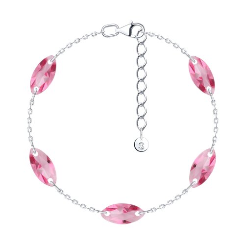 Браслет SOKOLOV - Серебро 925, Кристалл (арт. 94051647)