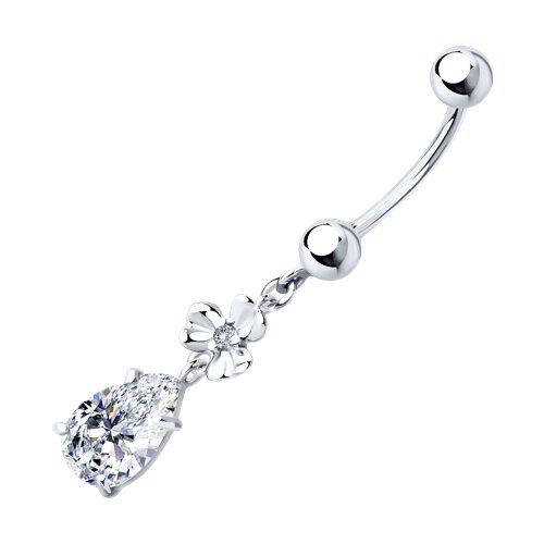 Пирсинг SOKOLOV - Серебро 925, Фианит (арт. 94060109)