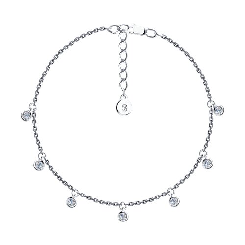 Браслет SOKOLOV - Серебро 925, Фианит (арт. 94050620)