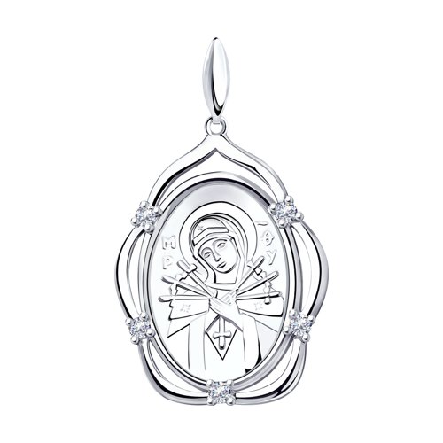 Подвеска Diamant - Серебро 925, Фианит (арт. 94-130-00811-1)