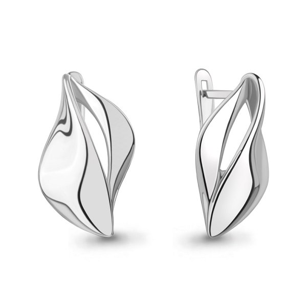 Серьги Аквамарин - Серебро 925 (арт. 33827.5)