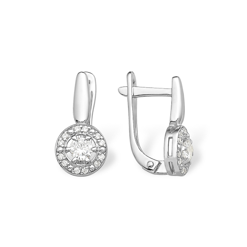 Серьги EFREMOV - Серебро 925, Фианит (арт. 1210017570-501)