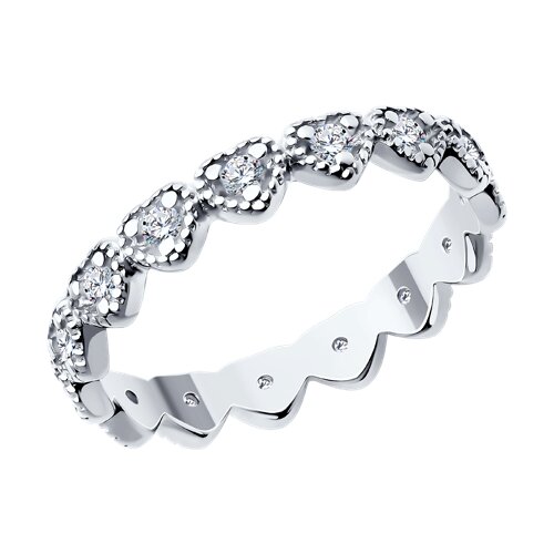 Кольцо SOKOLOV - Серебро 925, Фианит (арт. 94014168)