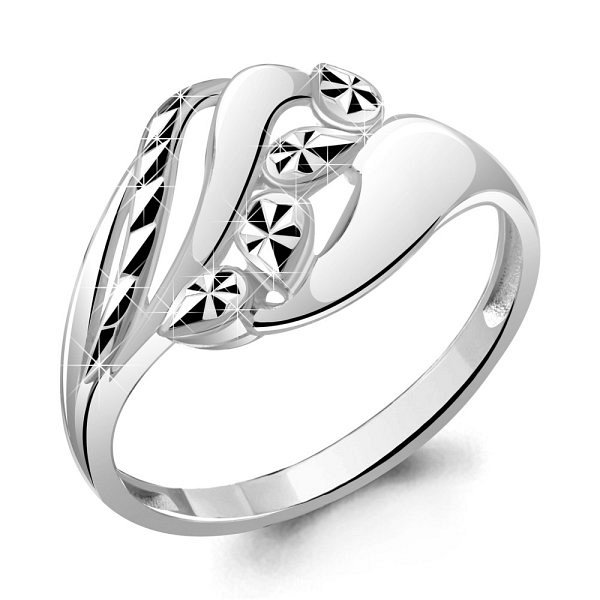 Кольцо Аквамарин - Серебро 925 (арт. 54828.5)