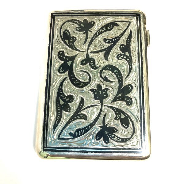 Портсигар Гаммадов - Серебро 875 (арт. 720001)