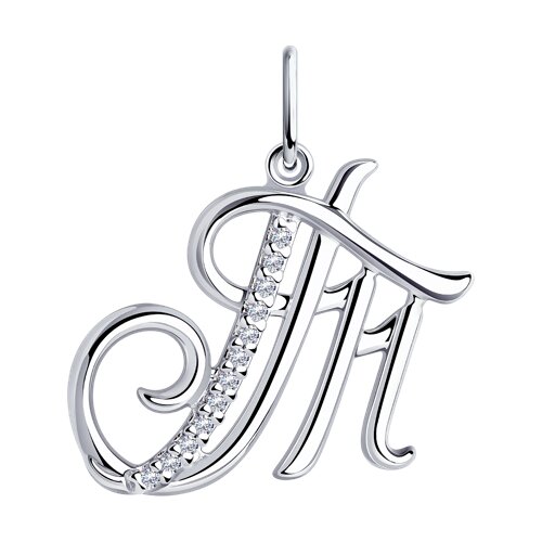 Подвеска Diamant - Серебро 925, Фианит (арт. 94-130-01380-1)