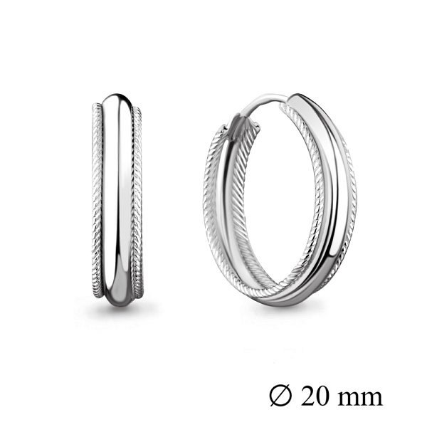 Серьги Аквамарин - Серебро 925 (арт. 31389.5)