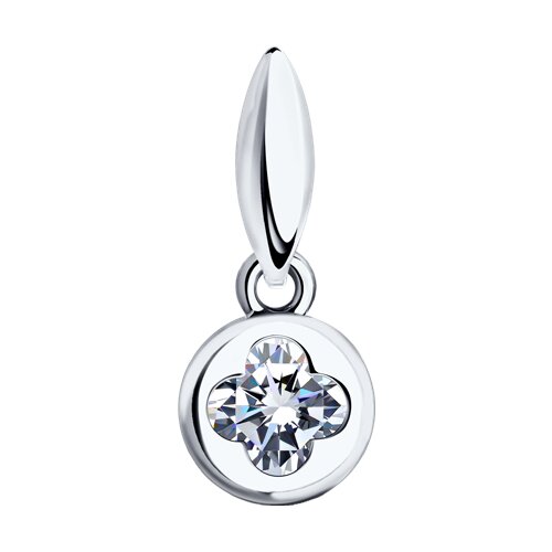 Подвеска SOKOLOV - Серебро 925, Фианит (арт. 94031327)