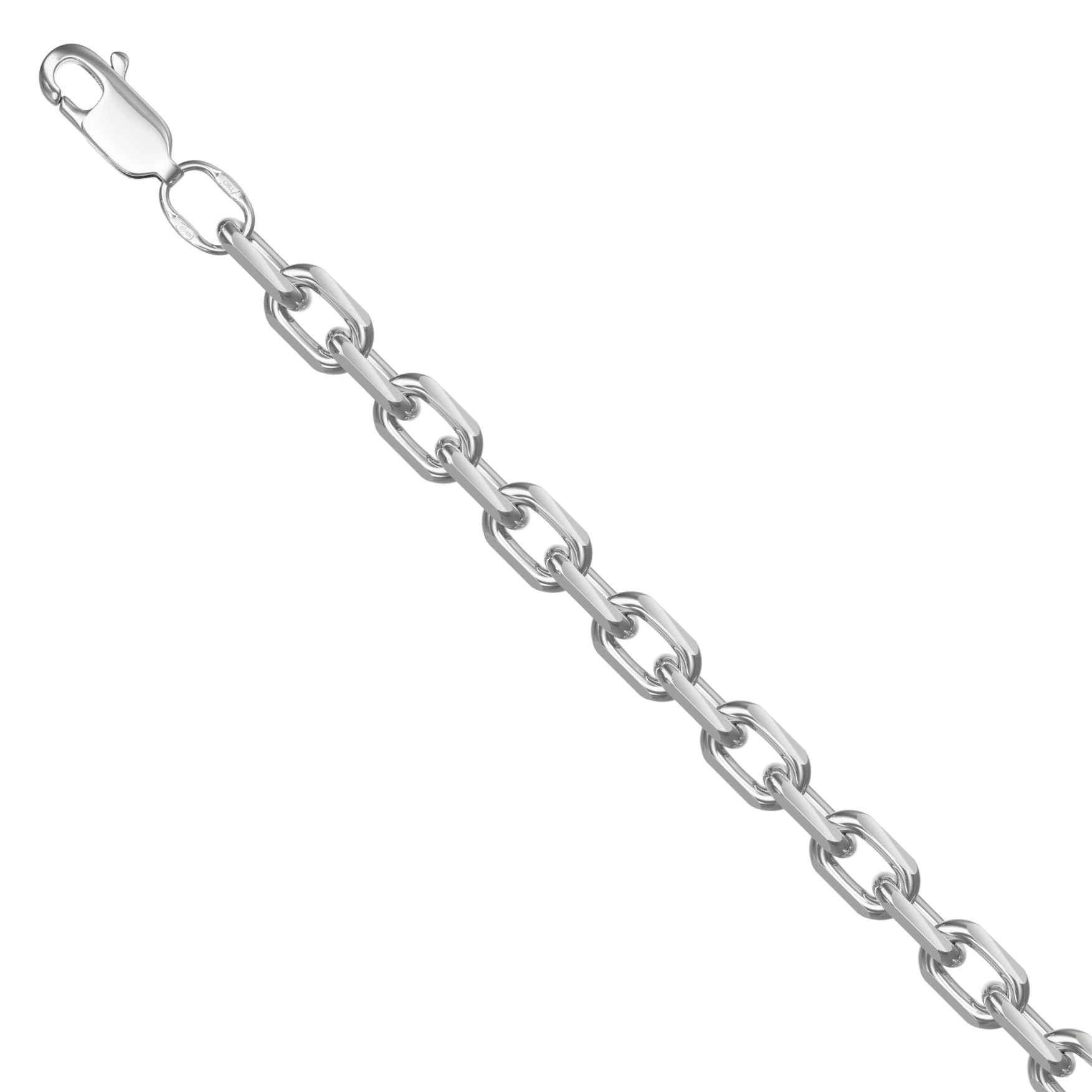 Браслет Красцветмет - Серебро 925 (арт. НБ22-206-3#1.80)