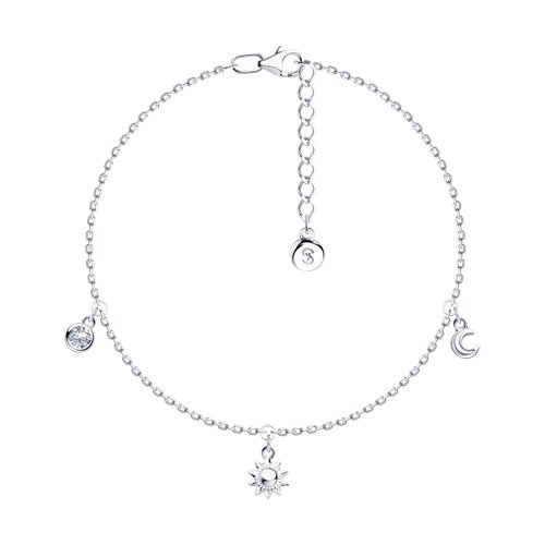 Браслет SOKOLOV - Серебро 925, Фианит (арт. 94050801)