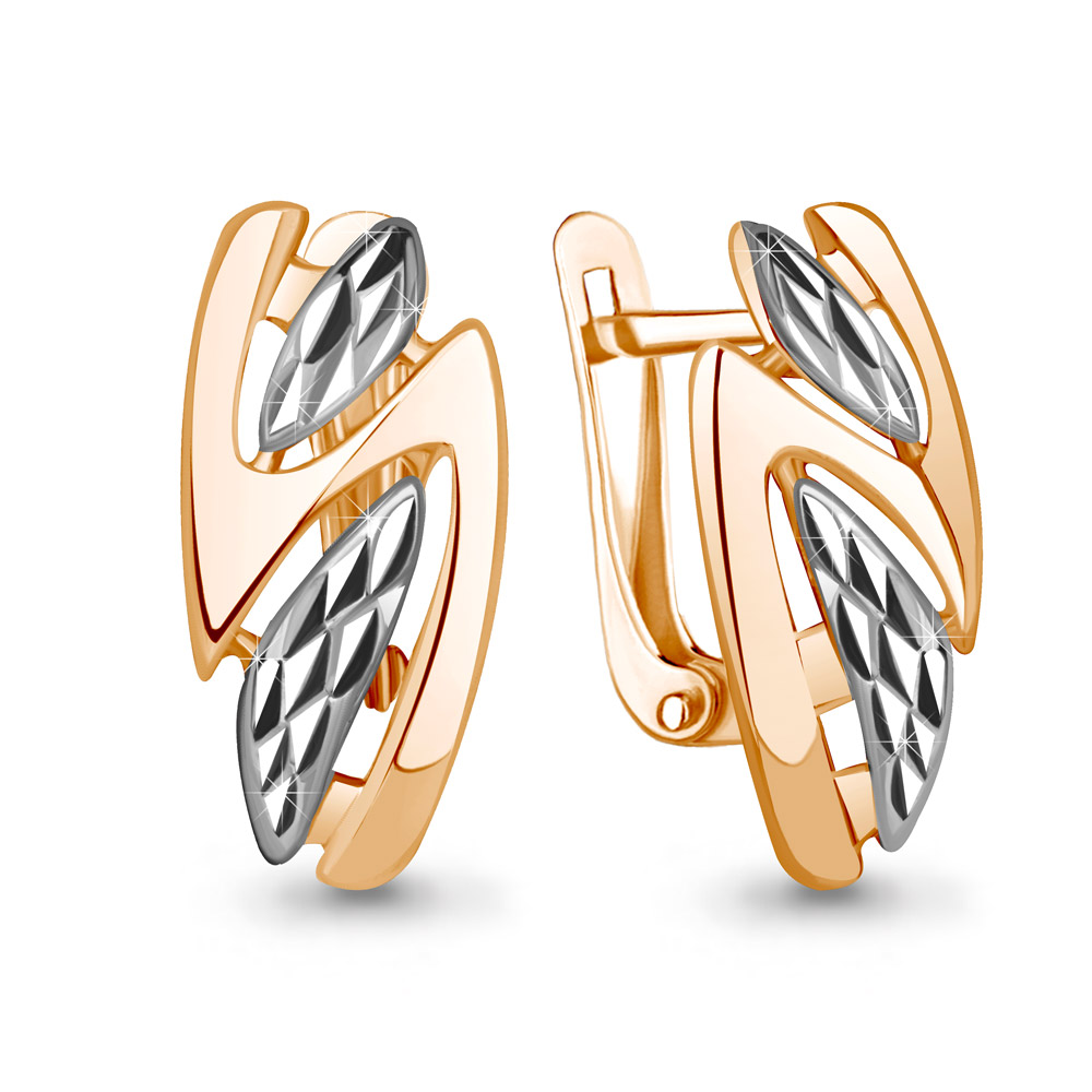 Серьги Аквамарин - Серебро 925 (арт. 33397.6)